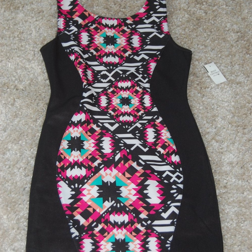 NWT:  Body Central - form fitting dress